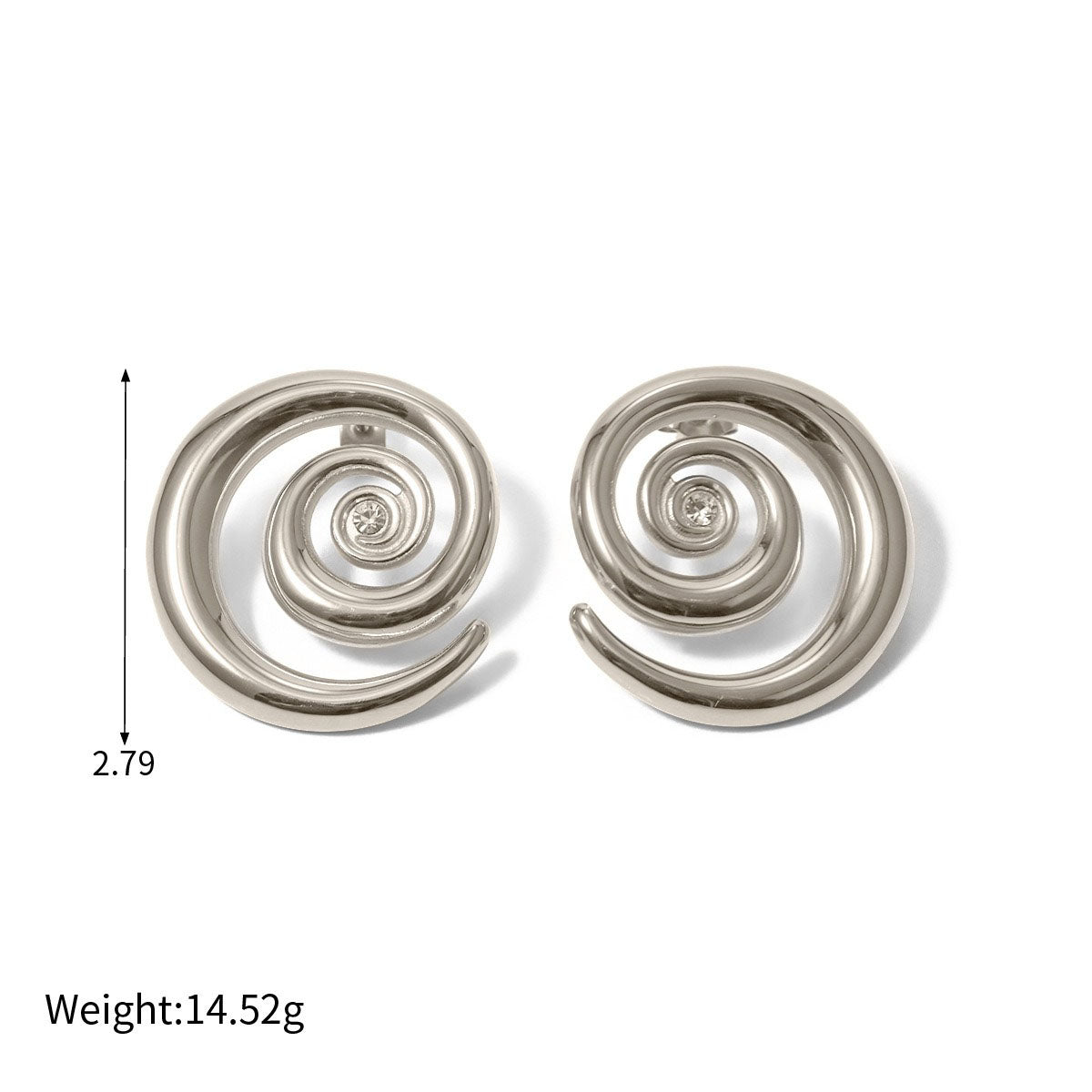 Swirl Style Earrings