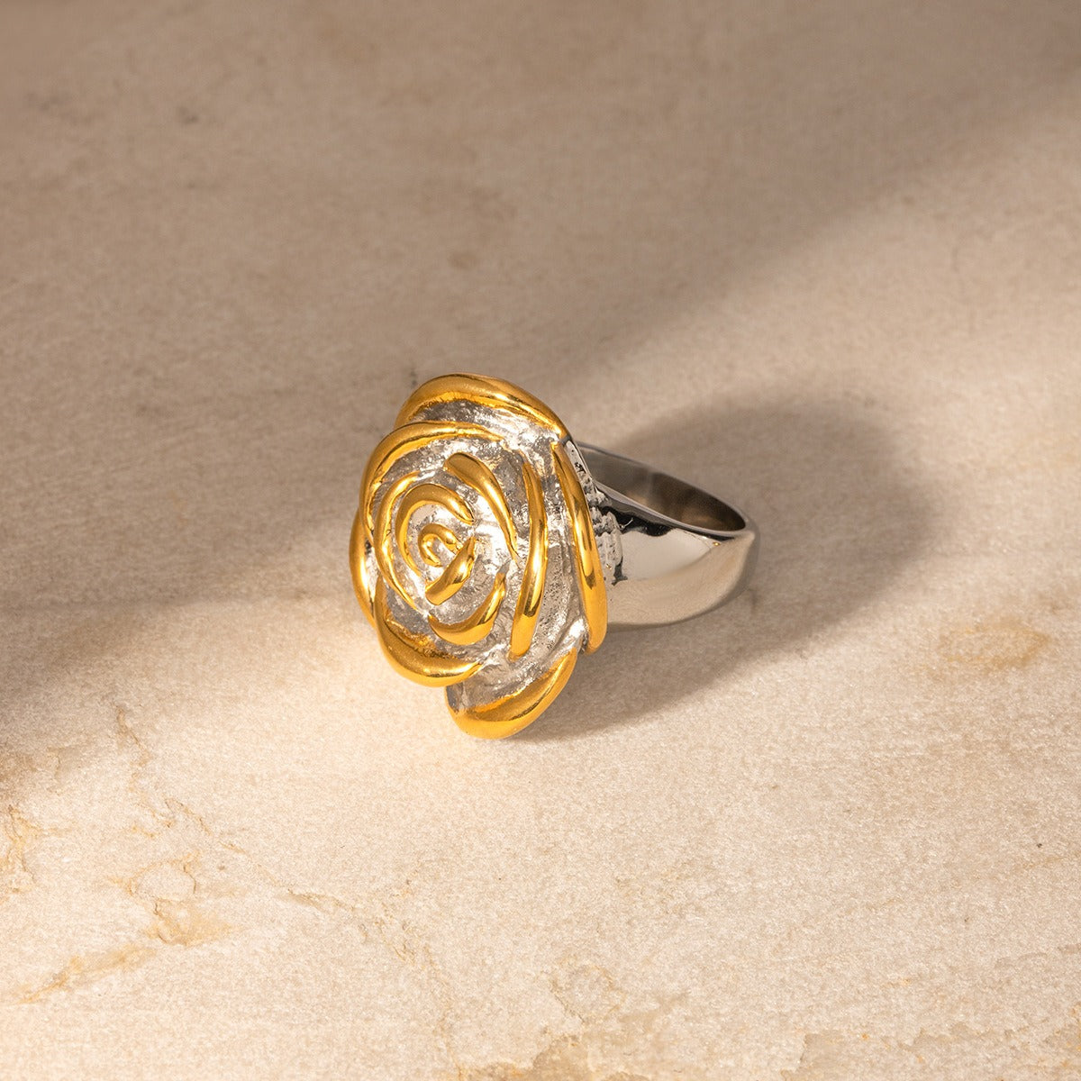 One Size Rose Ring