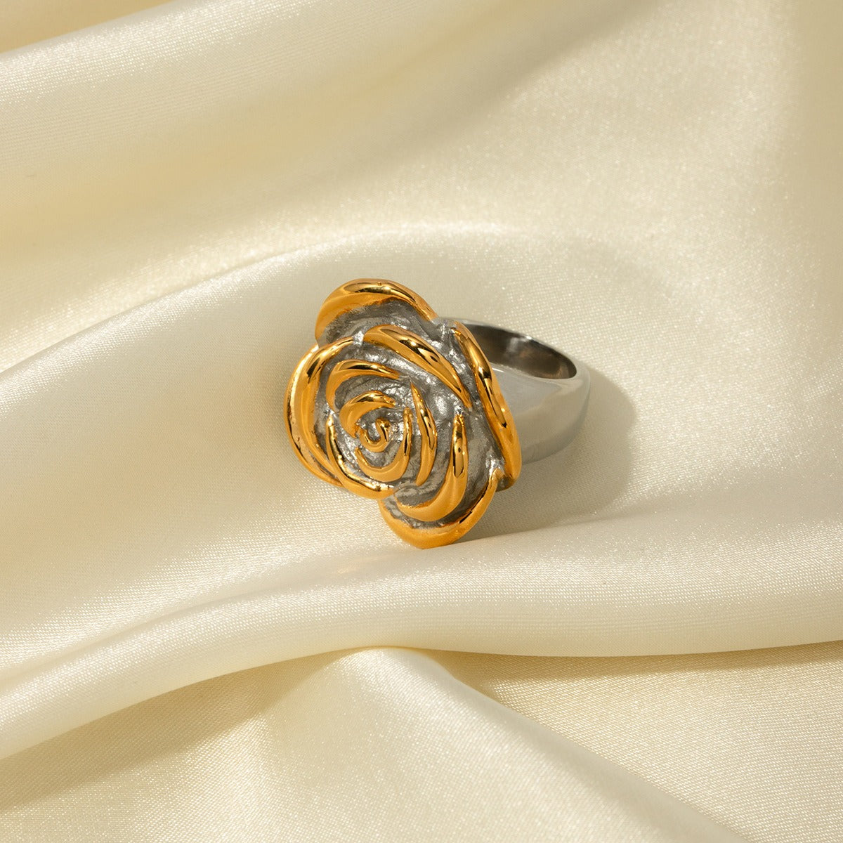 One Size Rose Ring