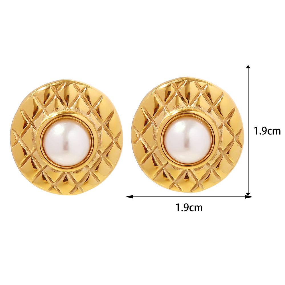 Pearl Design Versatile Earrings