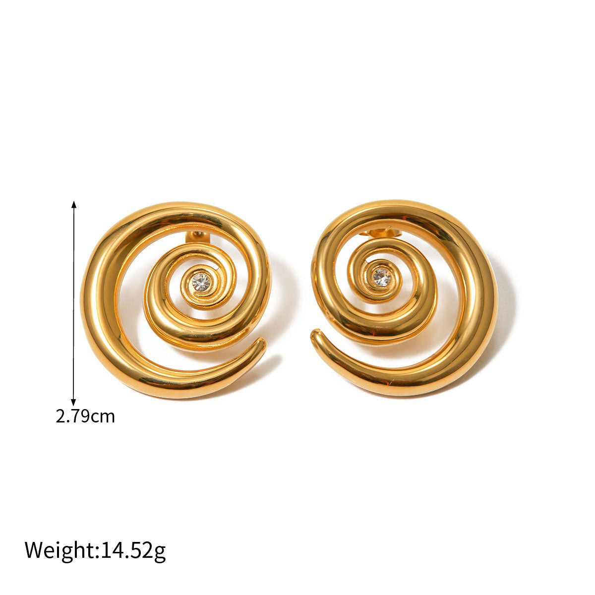 Swirl Style Earrings