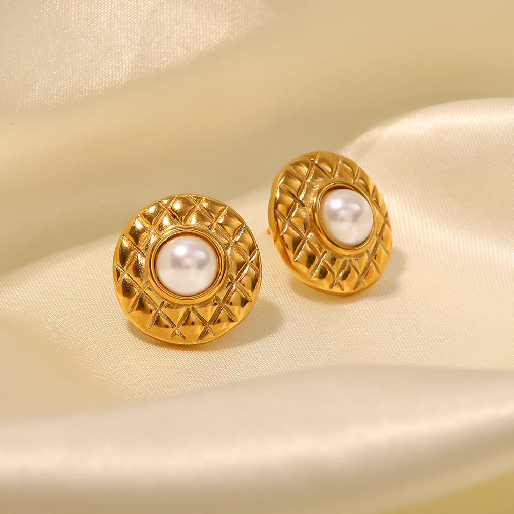 Pearl Design Versatile Earrings