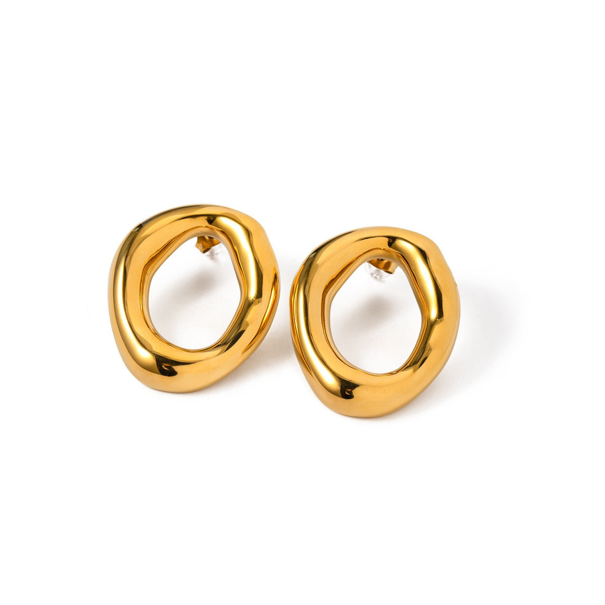 Elegant Oval Earrings