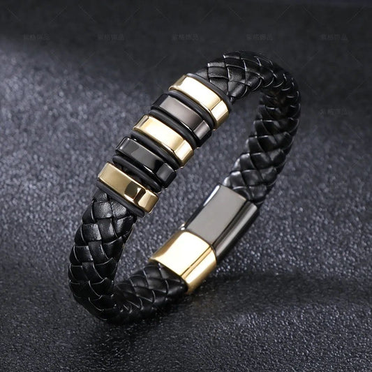 Genuine Leather Men’s Bracelet