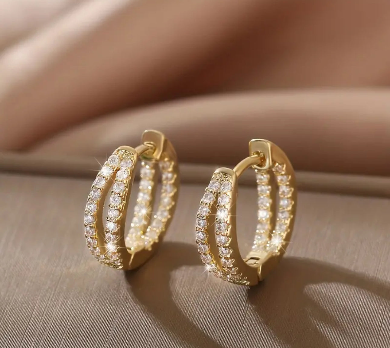 Elegant Small Hoops Earrings