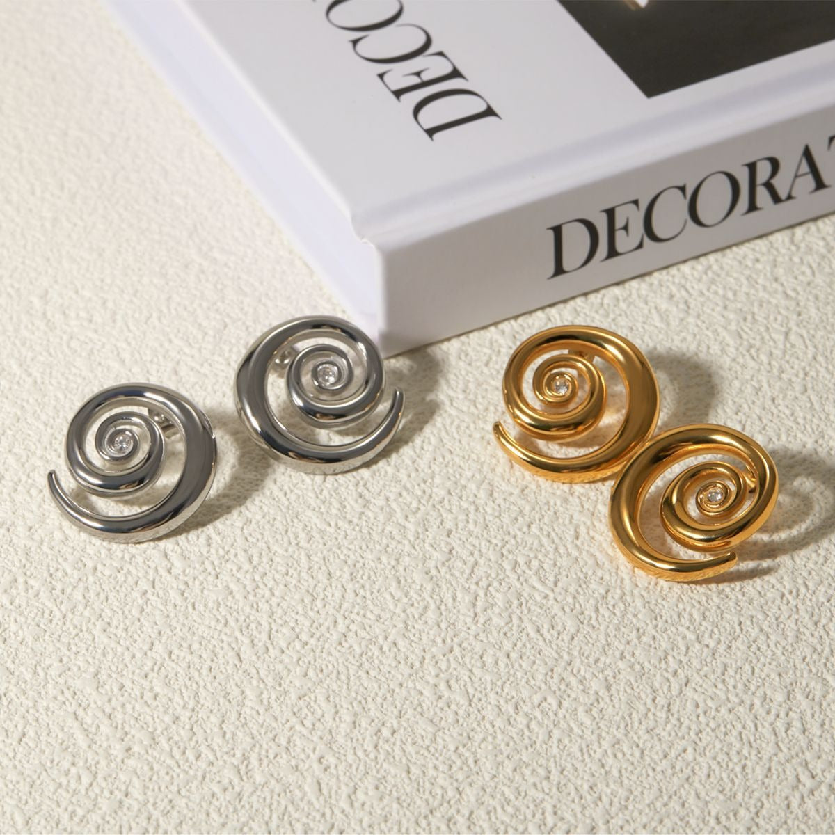 Swirl Style Earrings