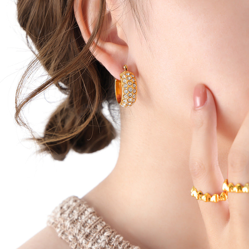 Luxury Retro Design Style Earrings