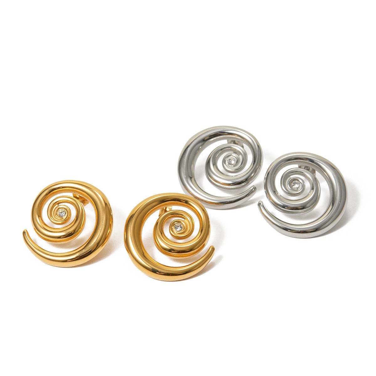 Swirl Style Earrings