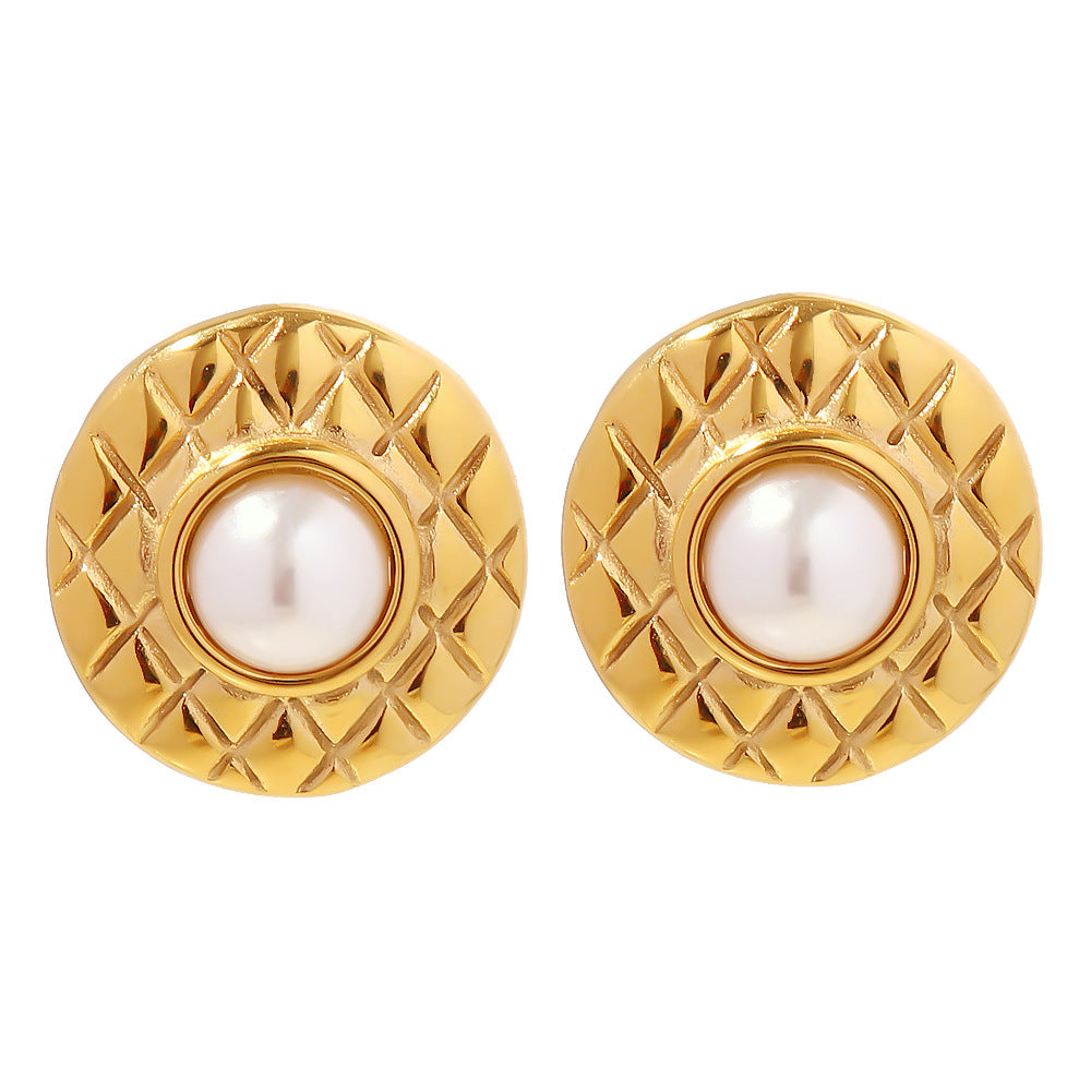 Pearl Design Versatile Earrings