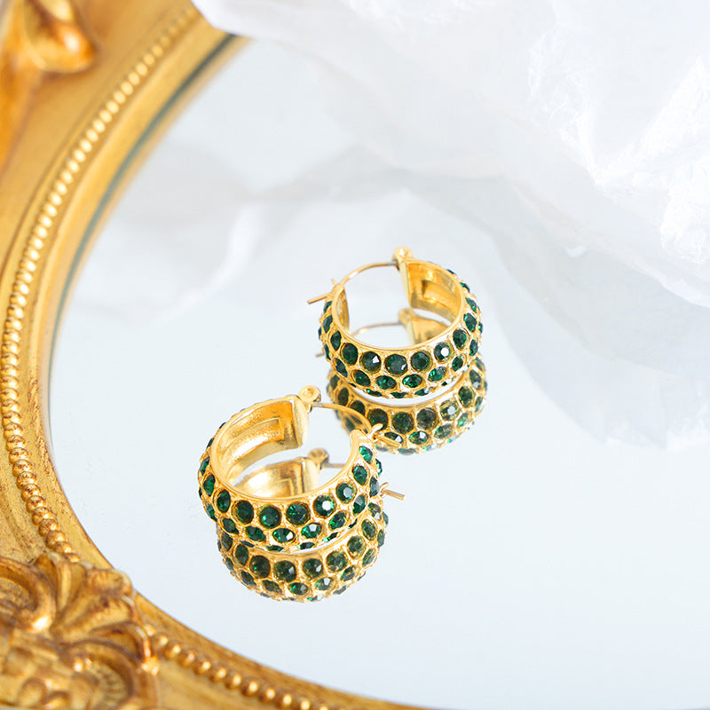 Luxury Retro Design Style Earrings