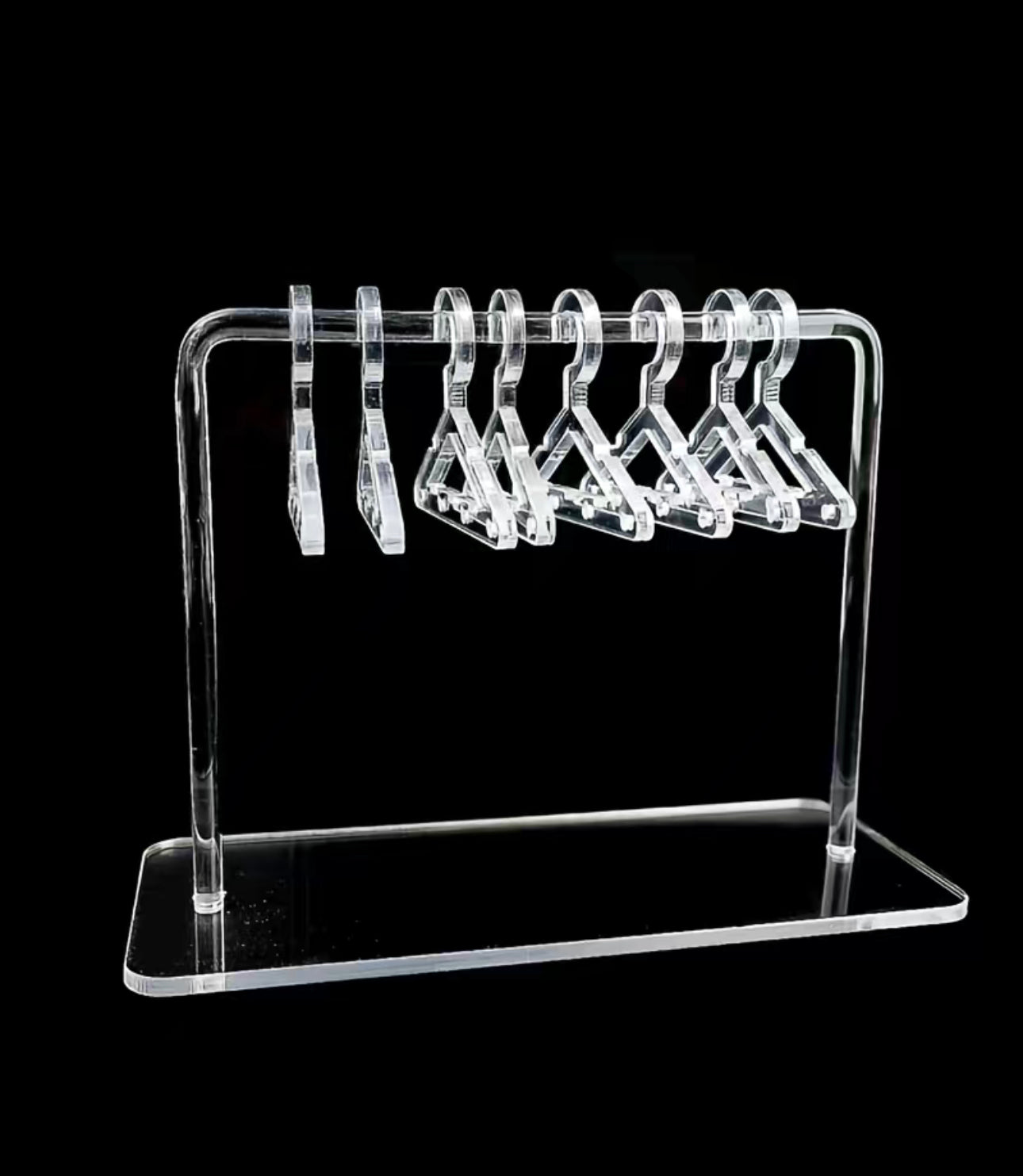 Acrylic Mini Earrings Holder with Hangers