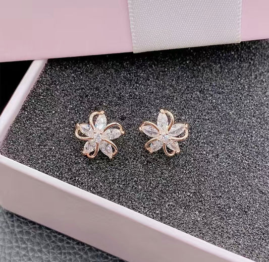 Flower Stud Earrings