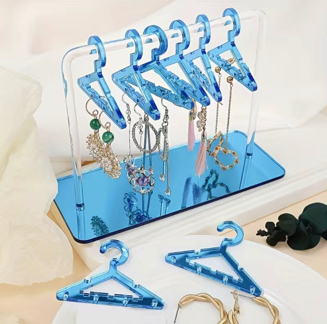 Acrylic Mini Earrings Holder with Hangers