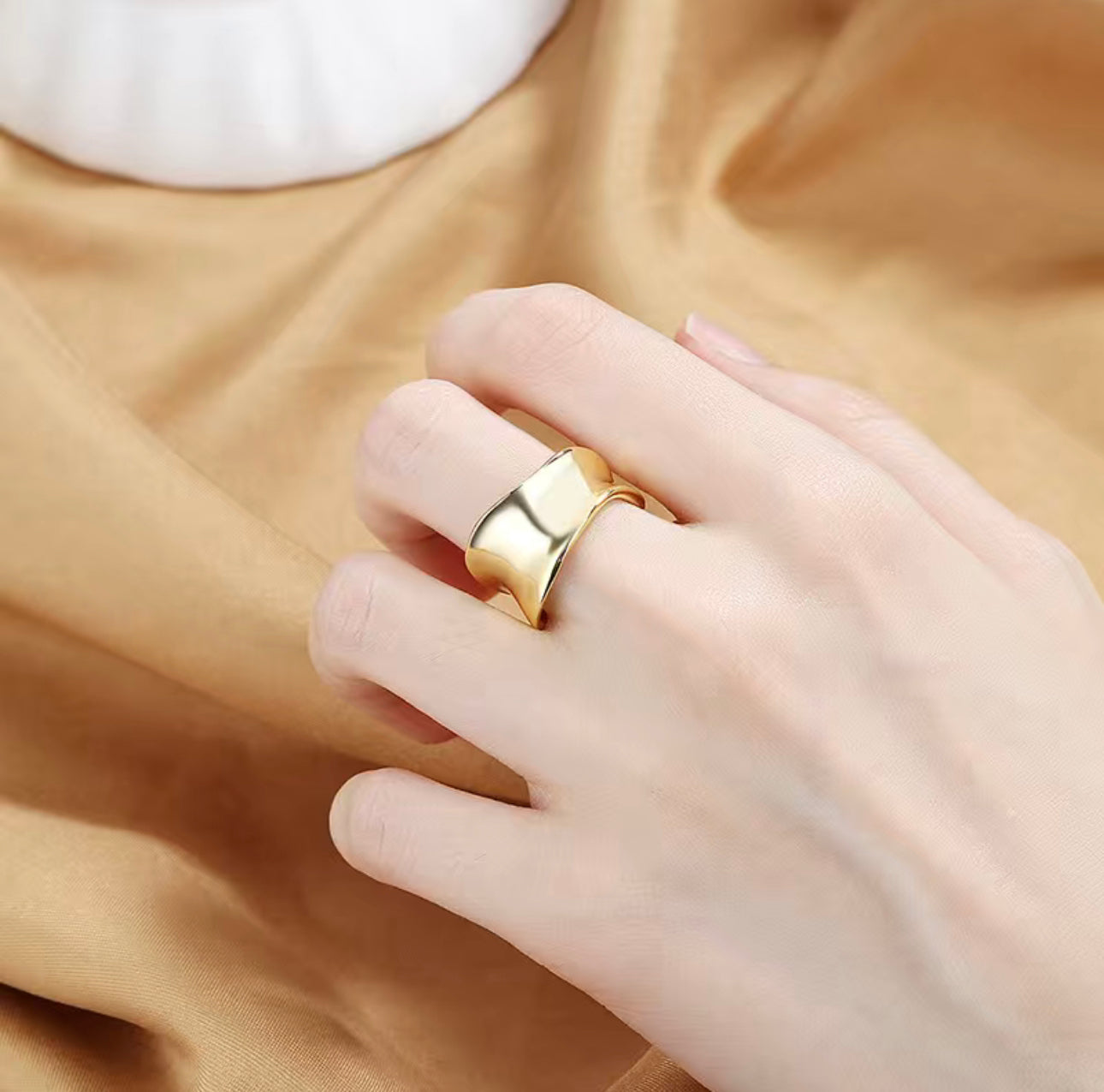 French Style Adjustable Ring