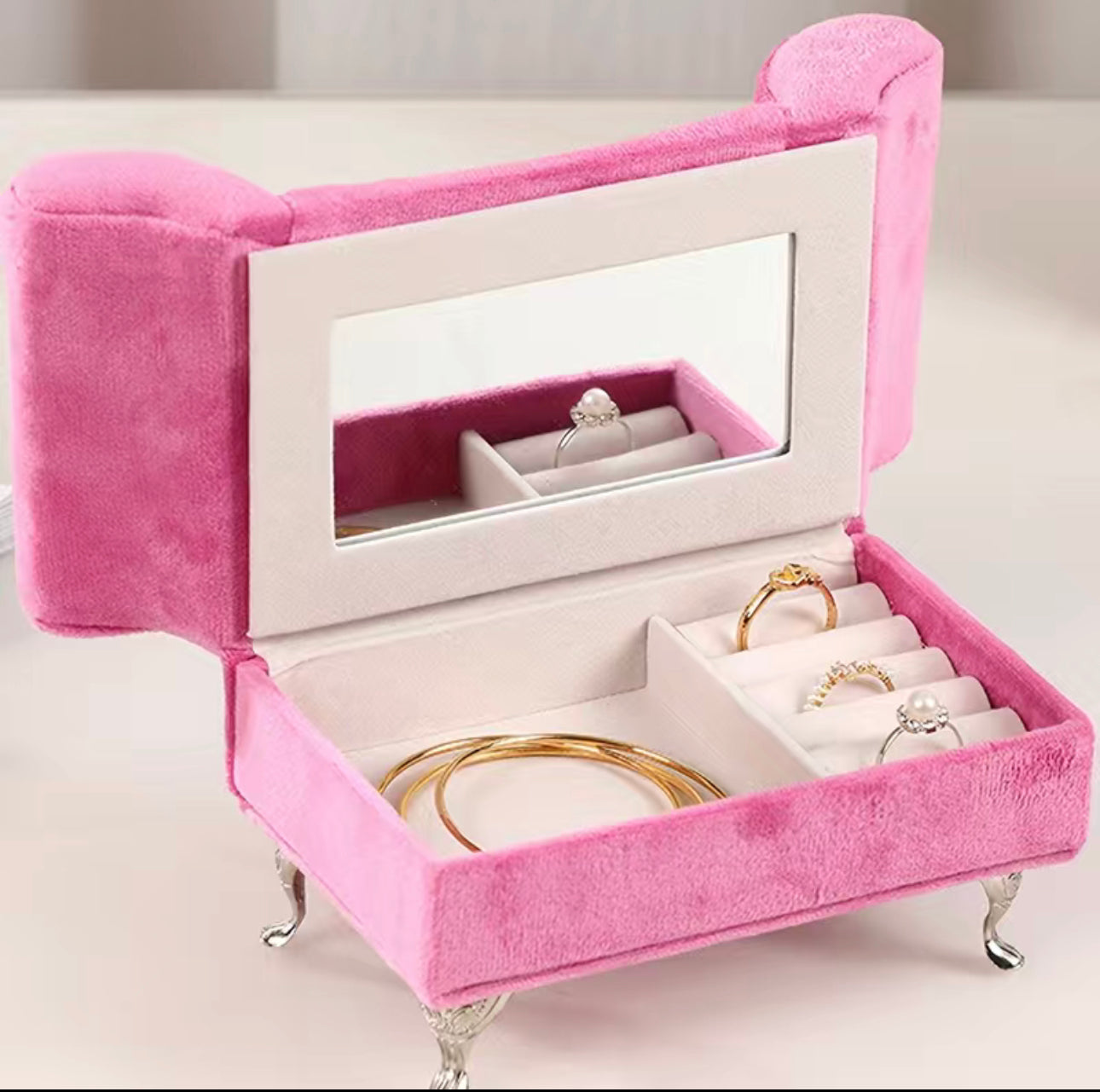 Soft Sofa Jewelry Box