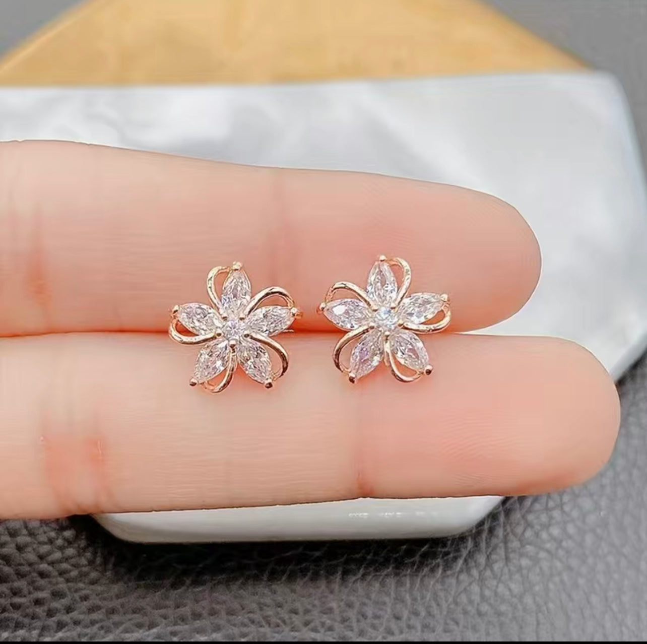 Boucles D'oreilles Fleur