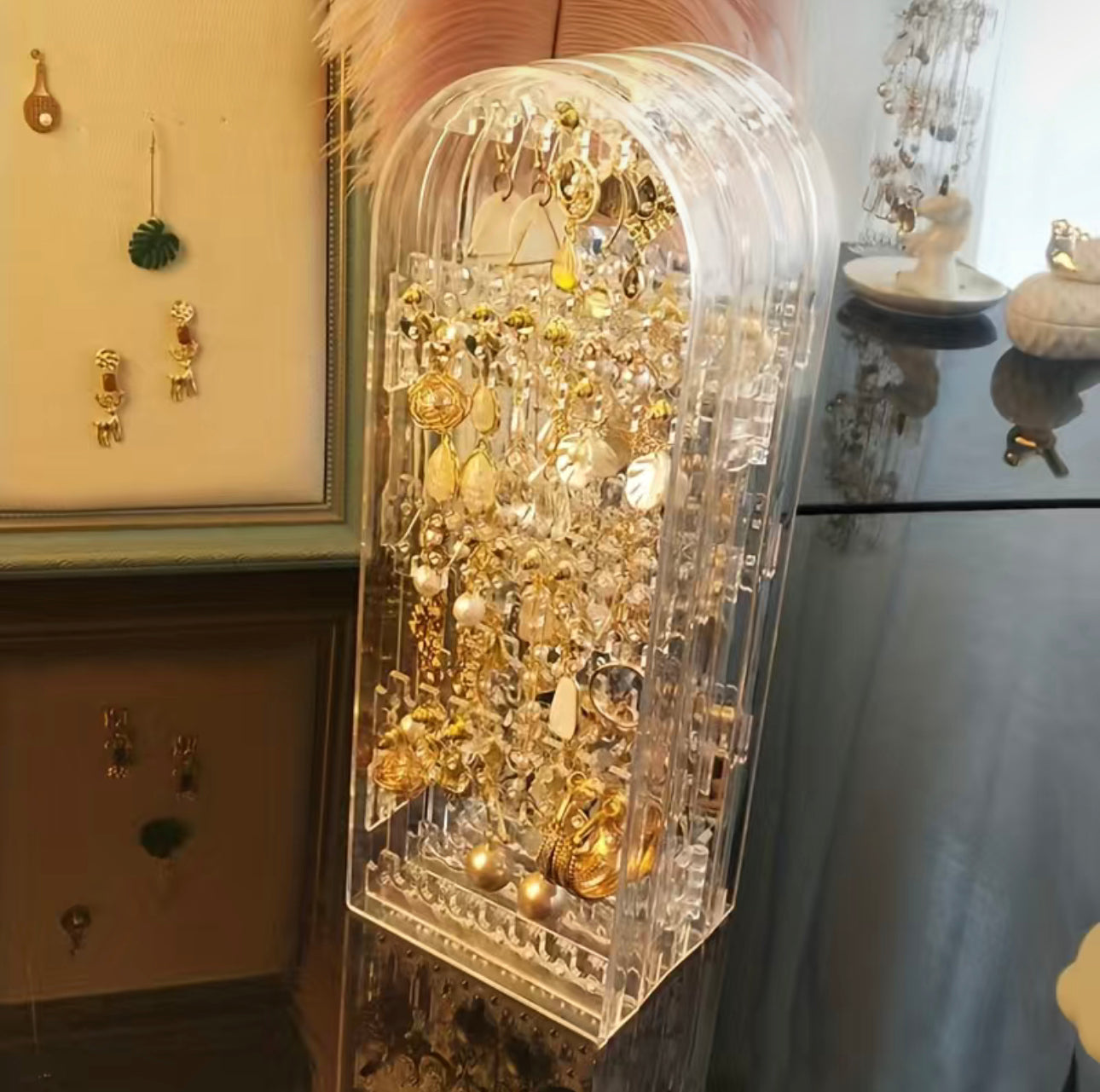 Jewelry Foldable Display Rack